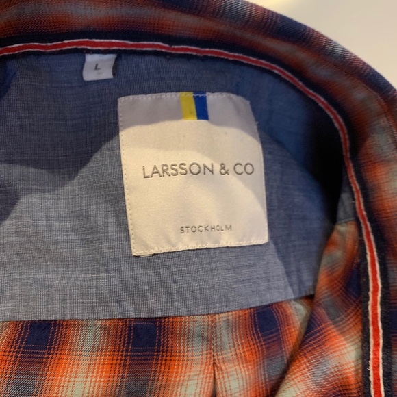 Men’s checkered shirt size L - Picture 2 of 5